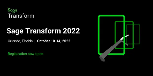 Sage Transform 2022
