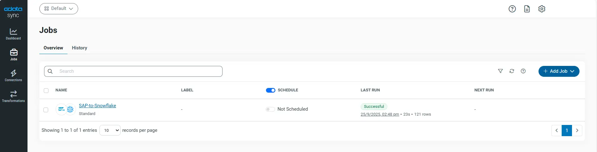 SAP‑to‑Snowflake Integration