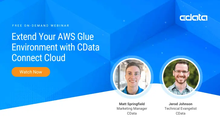 Extend Your AWS Glue Environment with CData Connect AI