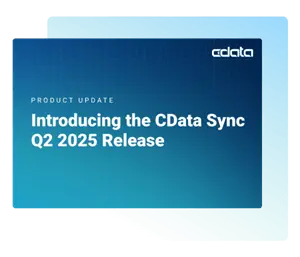 CData Sync Release Q2 2025