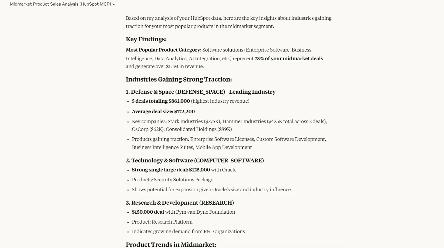 AI Integration for HubSpot