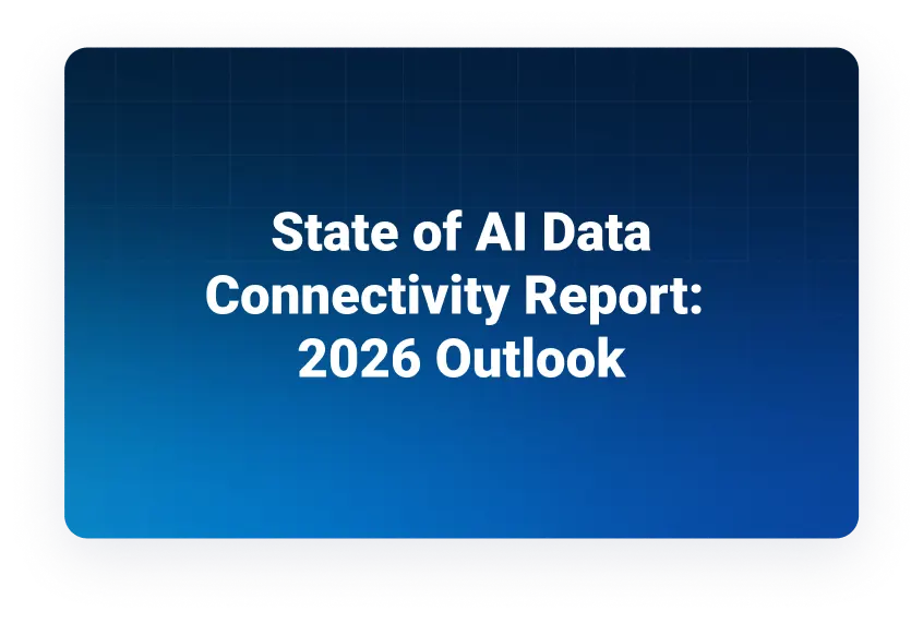 State of AI Data Connectivity