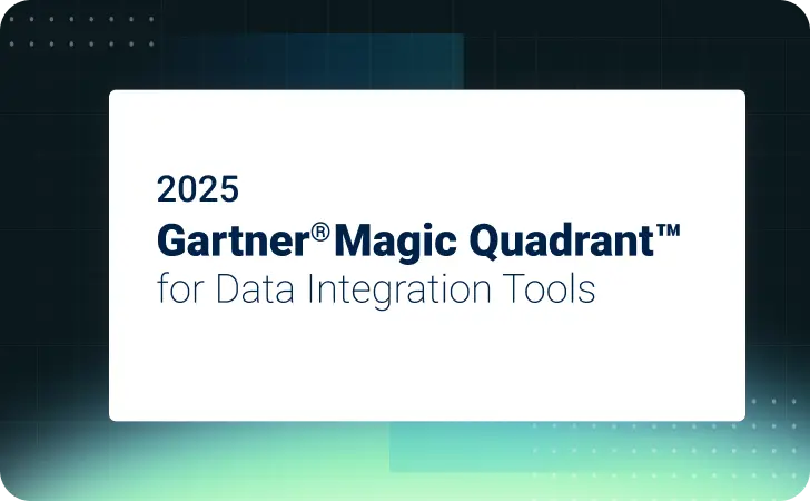 Gartner Magic Quadrant for Data Integration Tools 2025