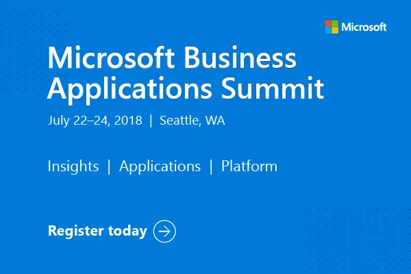MS Business App Summit 2018