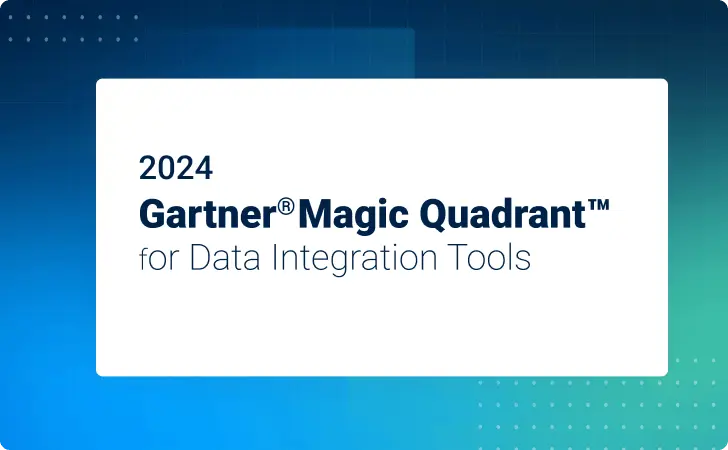 Gartner Magic Quadrant for Data Integration Tools