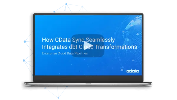 CData Sync Now Supports dbt Cloud
